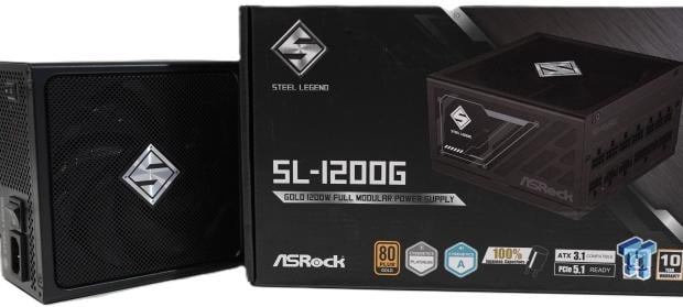 ASRock Steel Legend SL-1200G ATX 3.1 80 PLUS Gold PSU