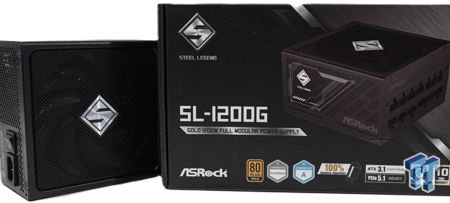 ASRock Steel Legend SL-1200G ATX 3.1 80 PLUS Gold PSU Review