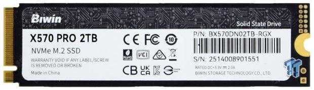 Biwin Black Opal X570 Pro 2TB SSD Review - Powerful and efficient single-sided goodness 06