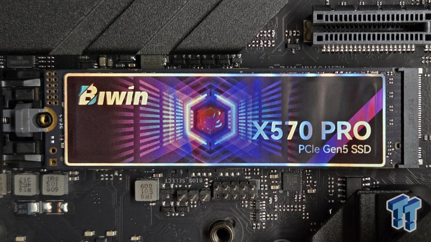 内蔵型SSD Biwin X570 PRO 1TB GEN5 M.2SSD Amazon | Biwin X570 PRO 1TB SSD Gen5×4 最大読込：14000MB/s NVMe2.0