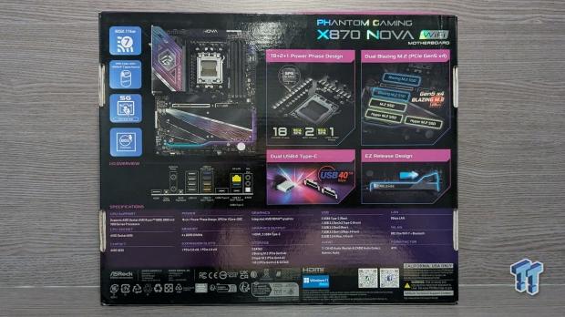 ASRock Phantom Gaming X870 Nova WiFi review - Delivering a solid core feature set 03