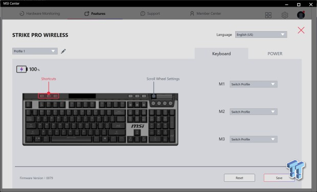 MSI Strike Pro Wireless Gaming Keyboard Review - Silent and Smooth 16