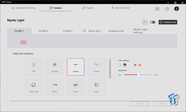 MSI Strike Pro Wireless Gaming Keyboard Review - Silent and Smooth 18