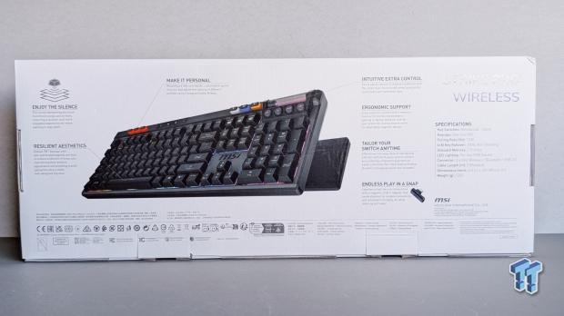 MSI Strike Pro Wireless Gaming Keyboard Review - Silent and Smooth 2
