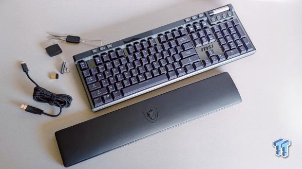 MSI Strike Pro Wireless Gaming Keyboard Review - Silent and Smooth 3