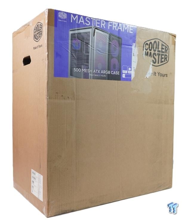 Cooler Master MasterFrame 500 Mesh Mid-Tower Chassis Review 1
