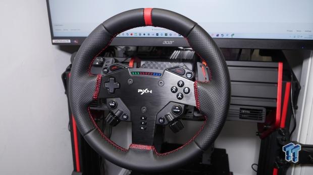 PXN VD6 Direct Drive Racing Wheel Bundle Review 54