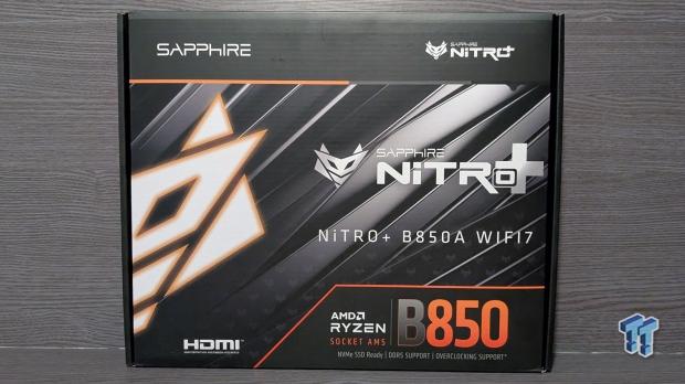Sapphire Nitro+ B850A WiFi 7 review - Welcome back to the motherboard market! 02