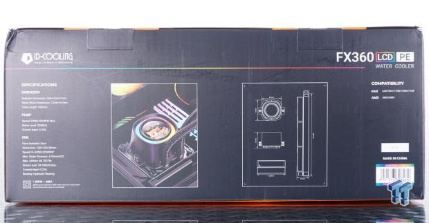 ID-Cooling FX360 LCD PE Liquid CPU Cooler Review 04