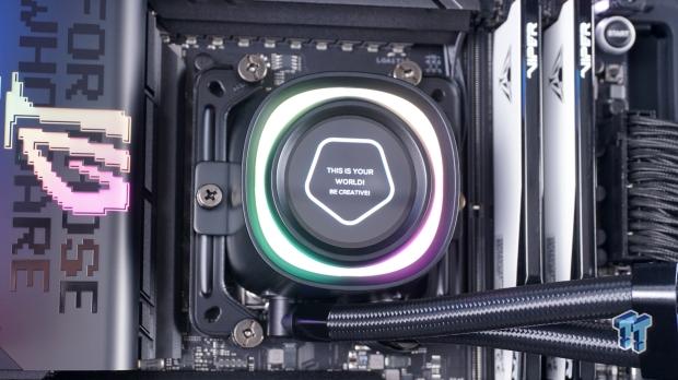 ID-Cooling FX360 LCD PE Liquid CPU Cooler Review 25