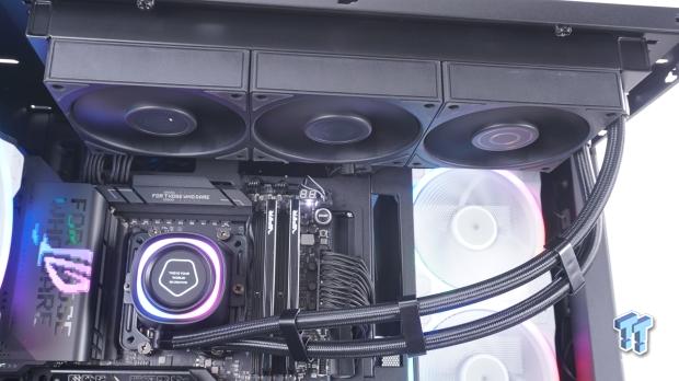 ID-Cooling FX360 LCD PE Liquid CPU Cooler Review 26