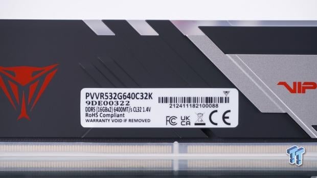 Patriot Viper Venom RGB DDR5-6400 UDIMM 32GB Dual-Channel Memory Kit Review 06