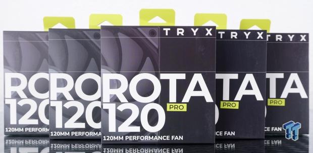 TRYX ROTA Pro 120 Black Cooling Fan Review 02