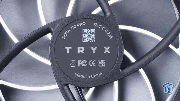 TRYX ROTA Pro 120 Black Cooling Fan Review 08