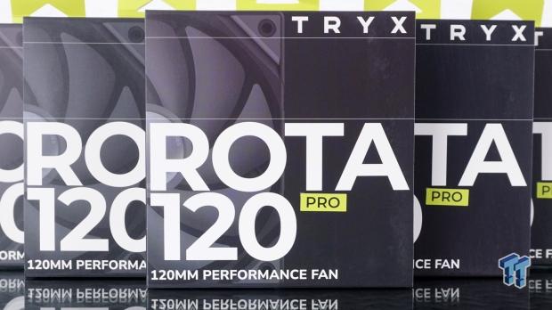 TRYX ROTA Pro 120 Black Cooling Fan