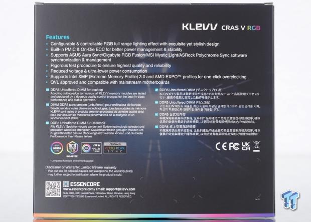 KLEVV CRAS V RGB DDR5-9200 CUDIMM 48GB Dual-Channel Memory Kit Review 03