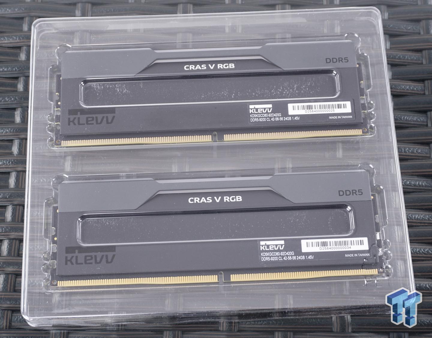 Klevv Memory KLEVV CRAS V RGB DDR5-9200 CUDIMM 48GB Dual-Channel Memory Kit Review