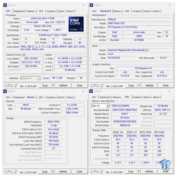 KLEVV CRAS V RGB DDR5-9200 CUDIMM 48GB Dual-Channel Memory Kit Review 18