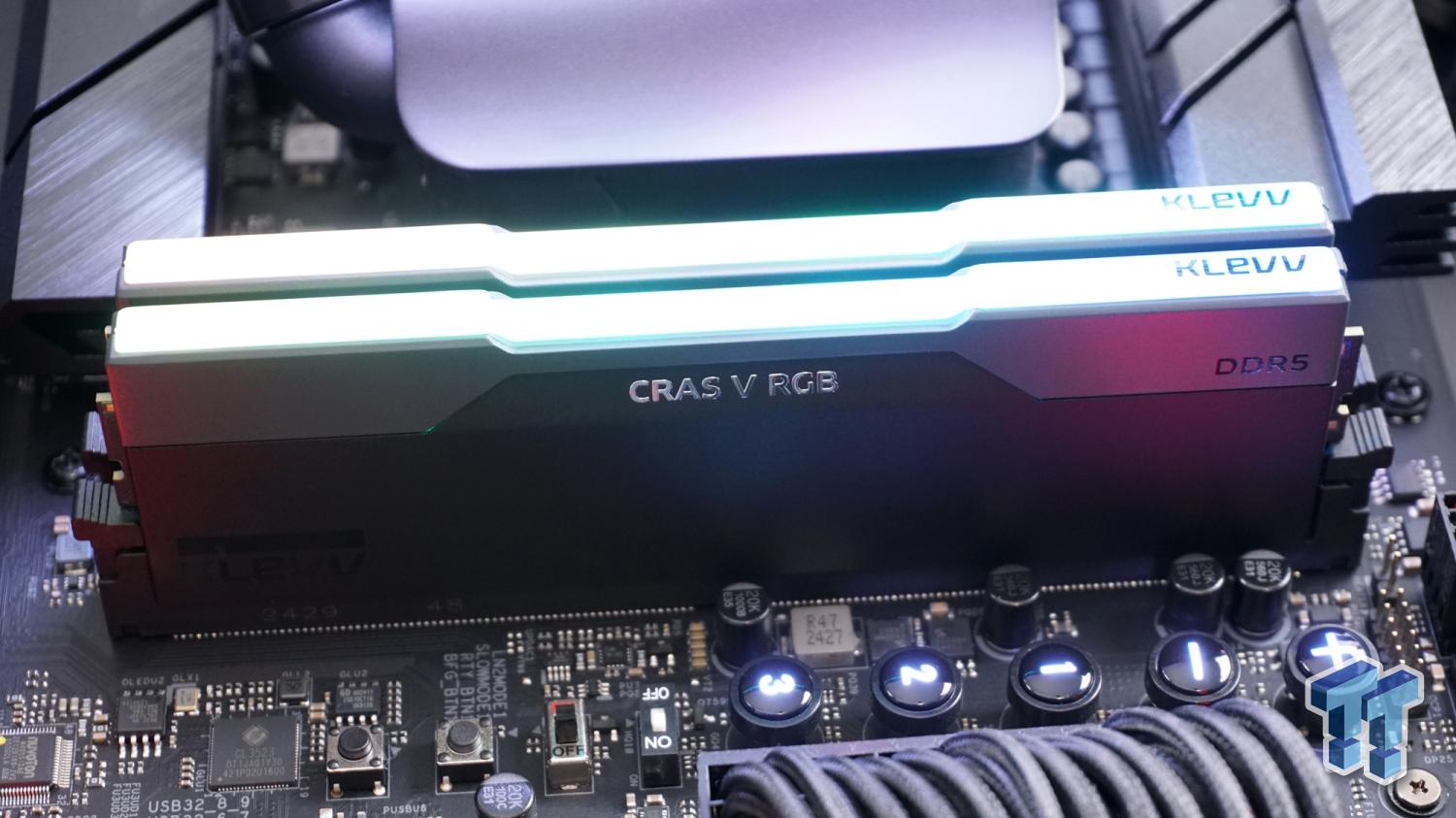 KLEVV CRAS V RGB DDR5-9200 CUDIMM 48GB Dual-Channel Memory Kit Review