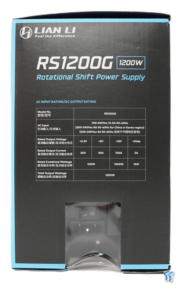 Lian Li RS1200G 80 PLUS Gold ATX 3.1 Power Supply Review 4