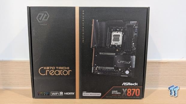 ASRock X870 Taichi Creator Motherboard Review - The creator's Taichi 02