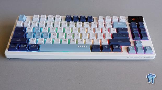 MSI FORGE GK600 TKL Wireless Gaming Keyboard Review - MSI's Best Pure Gaming Keyboard 13