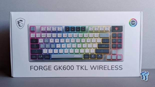 MSI FORGE GK600 TKL Wireless Gaming Keyboard Review - MSI's Best Pure Gaming Keyboard 1