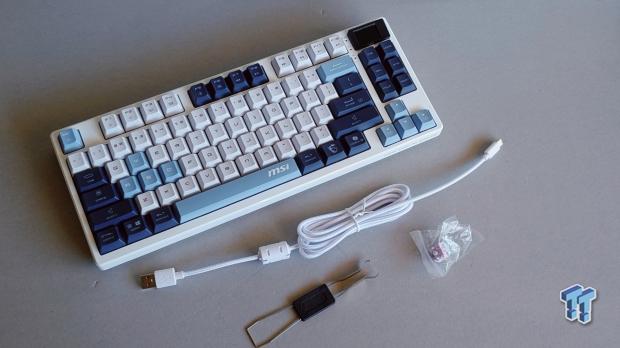 MSI FORGE GK600 TKL Wireless Gaming Keyboard Review - MSI's Best Pure Gaming Keyboard 3