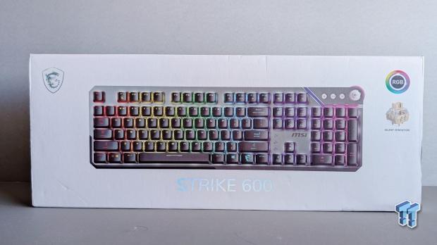 MSI Strike 600 Gaming Keyboard Review - The Sound of Silence 1