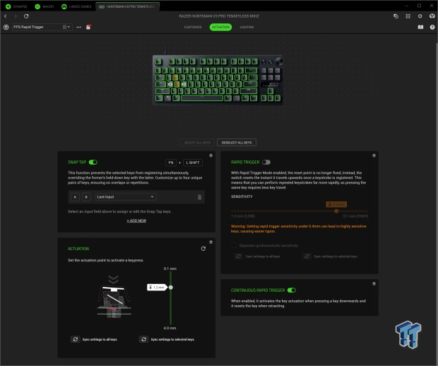 Razer Huntsman V3 Pro TKL 8K Gaming Keyboard Review - One for the Serious Gamers 17
