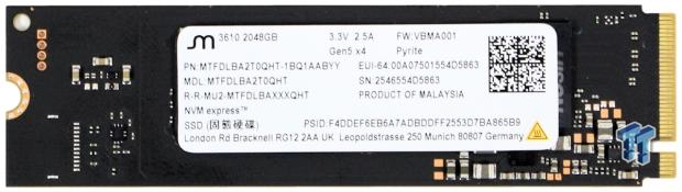 Micron 3610 2TB SSD Review - DRAMless QLC at 11,000 MB/s 03