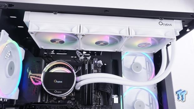 Ocypus Sigma L36 WH ARGB Liquid CPU Cooler Review 27