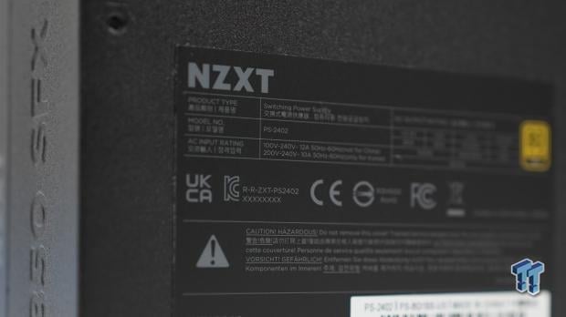 NZXT C850 SFX Gold ATX 3.1 Power Supply