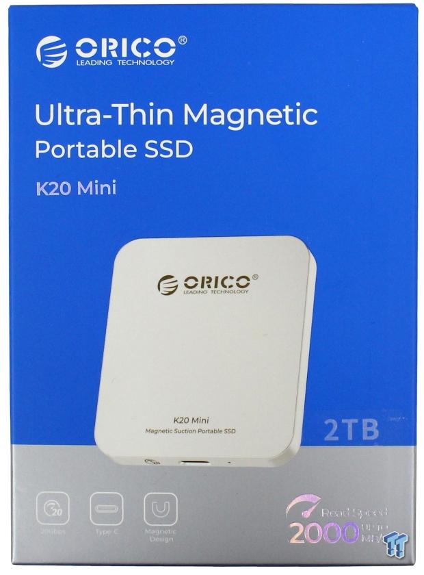Orico K20 Mini 2TB Magnetic Portable SSD Review - Ultra-Thin MagSafe Drive 03