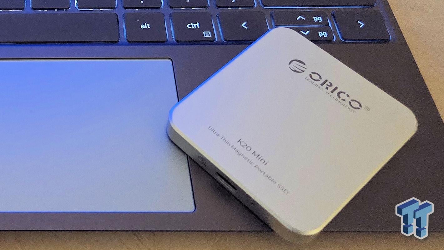 Orico's K20 Mini 2TB Ultra-Thin MagSafe drive is the best of its kind we've tested. It's universally compatible with all devices, reaching up to 2000 MB/s.