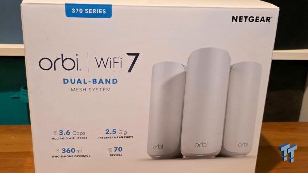 NETGEAR Orbi Wi-Fi 7 370 Dual Band Mesh System - Mid-Range Value