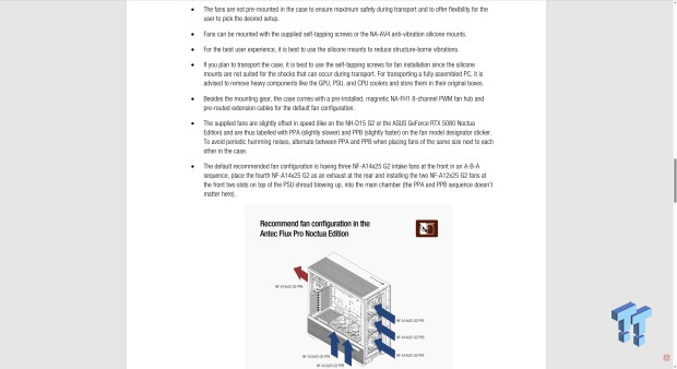 Antec FLUX Pro Noctua Edition Full-Tower Chassis Review 46