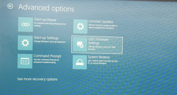 Unable to enter the BIOS/UEFI on your Windows laptop? Try these solutions 04