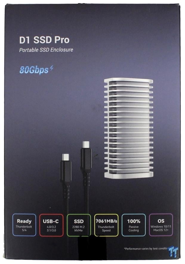 TERRAMASTER D1 SSD Pro Thunderbolt/USB Portable Enclosure Review - Incredible Potential 03