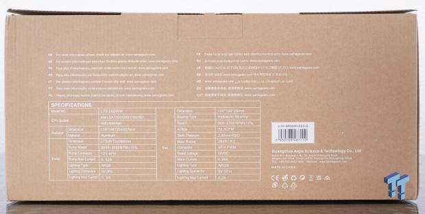SAMA L70 360mm ARGB AIO Liquid CPU Cooler Review 05