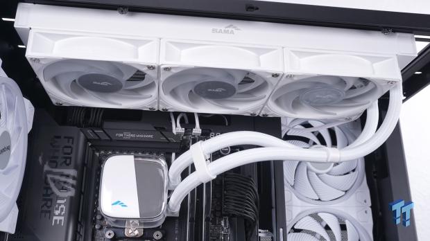 SAMA L70 360mm ARGB AIO Liquid CPU Cooler Review 21