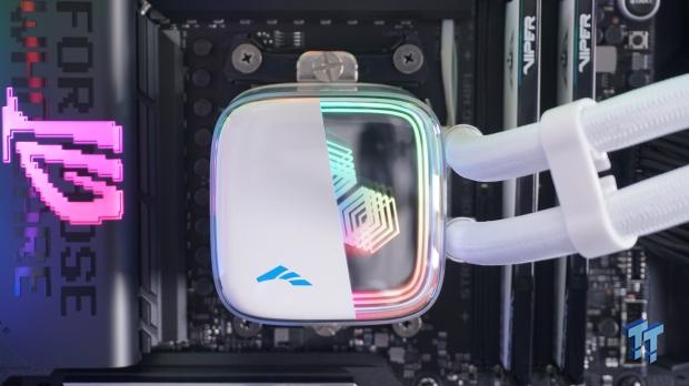 SAMA L70 360mm ARGB AIO Liquid CPU Cooler Review 22