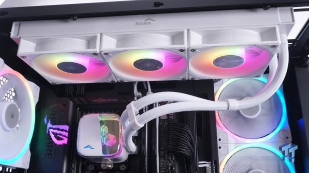 SAMA L70 360mm ARGB AIO Liquid CPU Cooler
