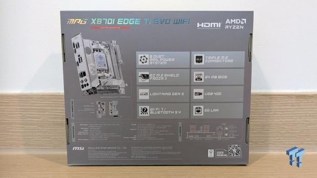 MSI MPG X870I Edge Ti Evo WiFi Motherboard Review - Packed and stacked Mini-ITX 03