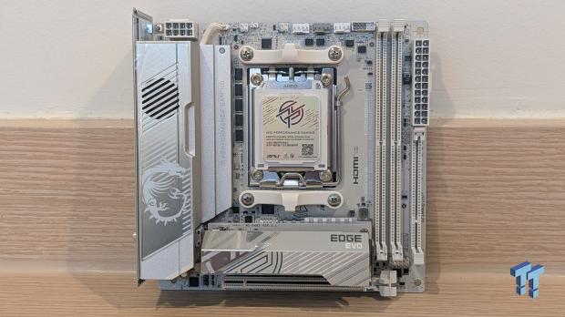 MSI MPG X870I Edge Ti Evo WiFi Motherboard Review - Packed and stacked Mini-ITX 07