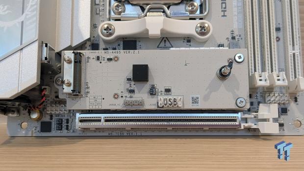 MSI MPG X870I Edge Ti Evo WiFi Motherboard Review - Packed and stacked Mini-ITX 10