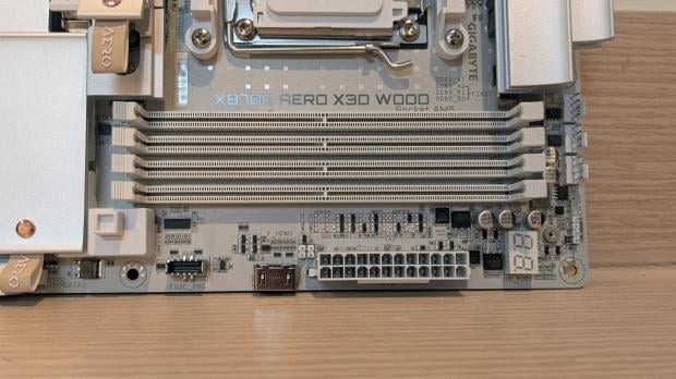 GIGABYTE X870E Aero X3D Wood Motherboard Review - A touch of wood adds a touch of class 07