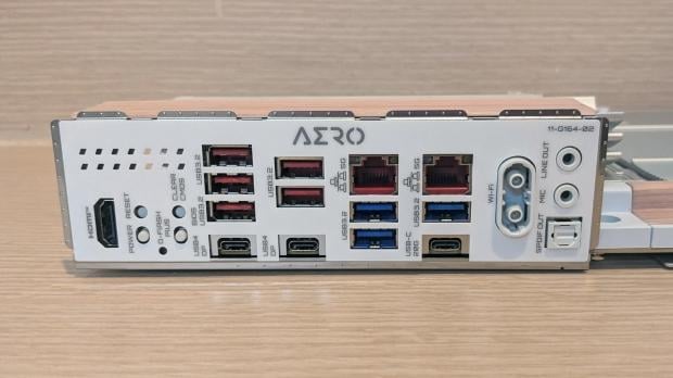 GIGABYTE X870E Aero X3D Wood Motherboard Review - A touch of wood adds a touch of class 11