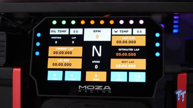 MOZA CM2 HD Racing Dashboard Display Review 32