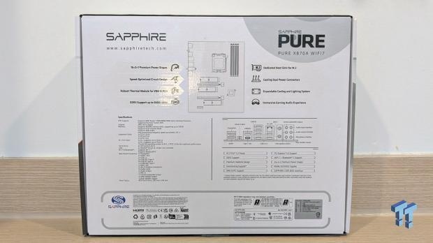 Sapphire Pure X870A WiFi 7 Motherboard Review - Premium looks at a bargain price 03